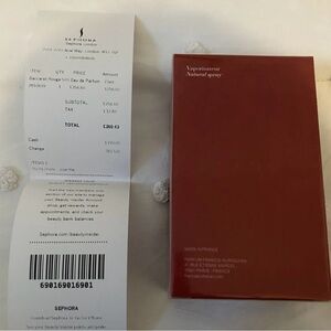 Sephora Exclusive Fragrance in Rich Red Packaging